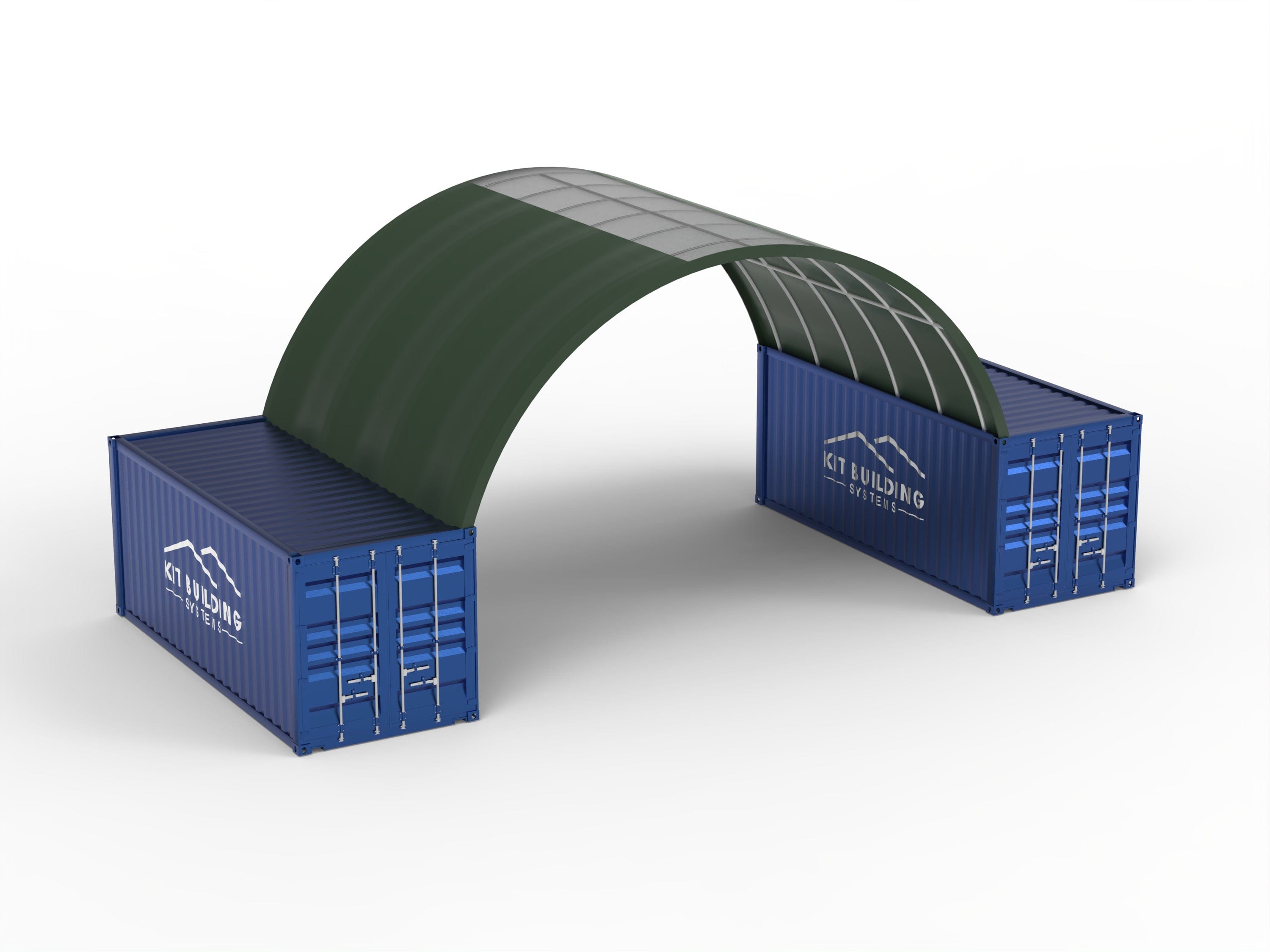 Coberturas de contêineres - 26 pés x 20 pés x 10 pés (8m x 6m x 3m)