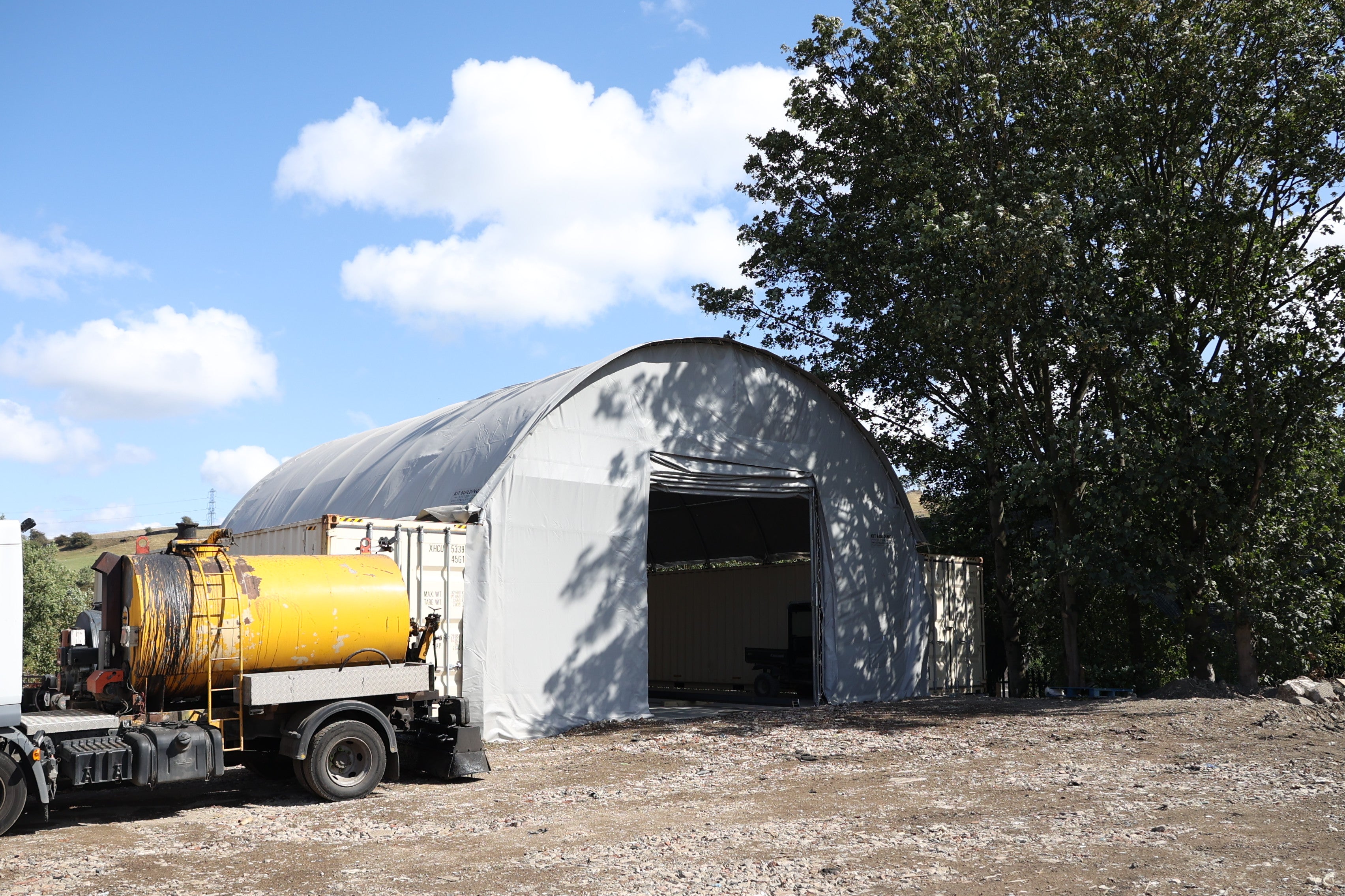 Coberturas para Contêineres - 26ft x 40ft x 10ft (8m x 12m x 3m)