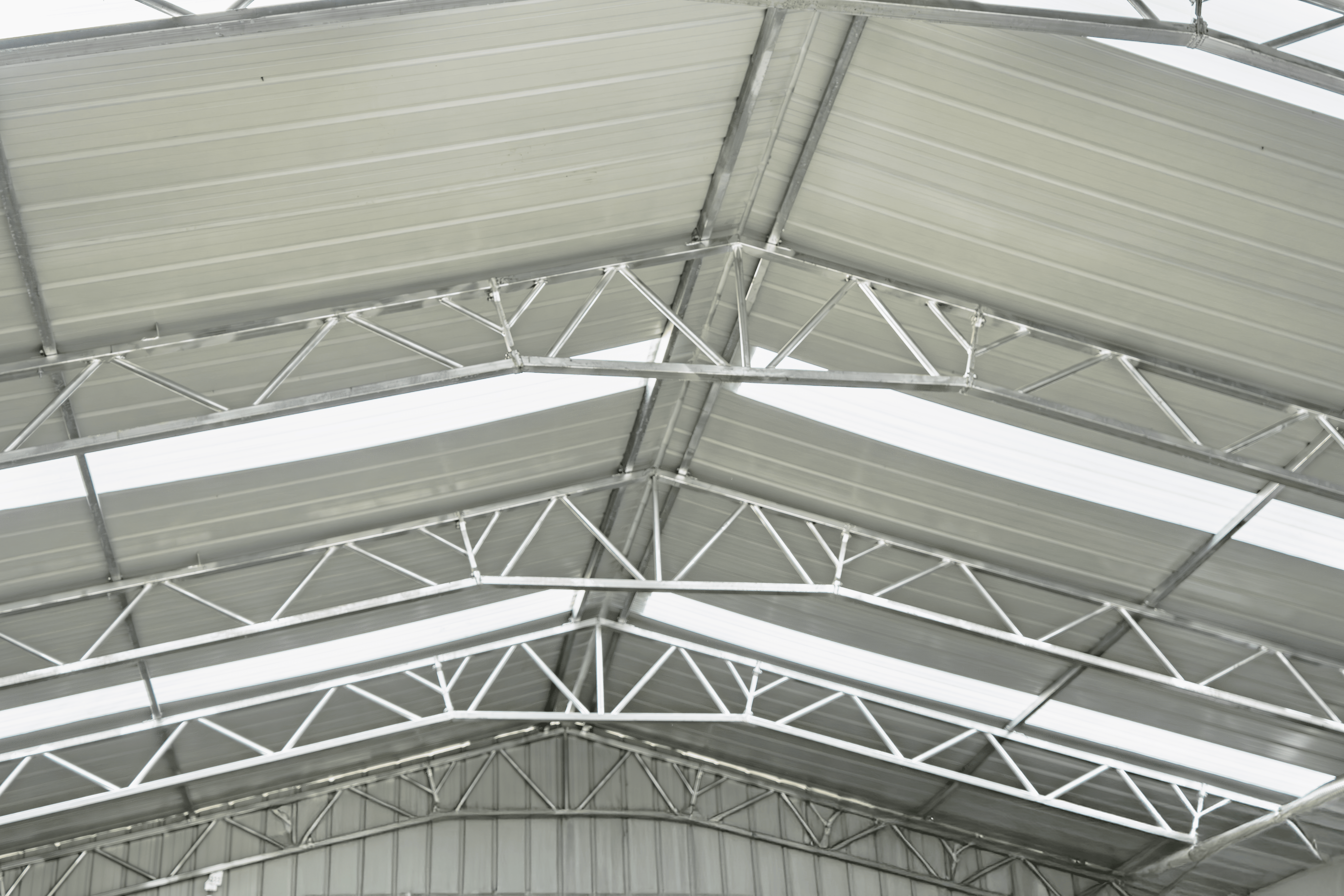 Hangar de aeronaves em aço