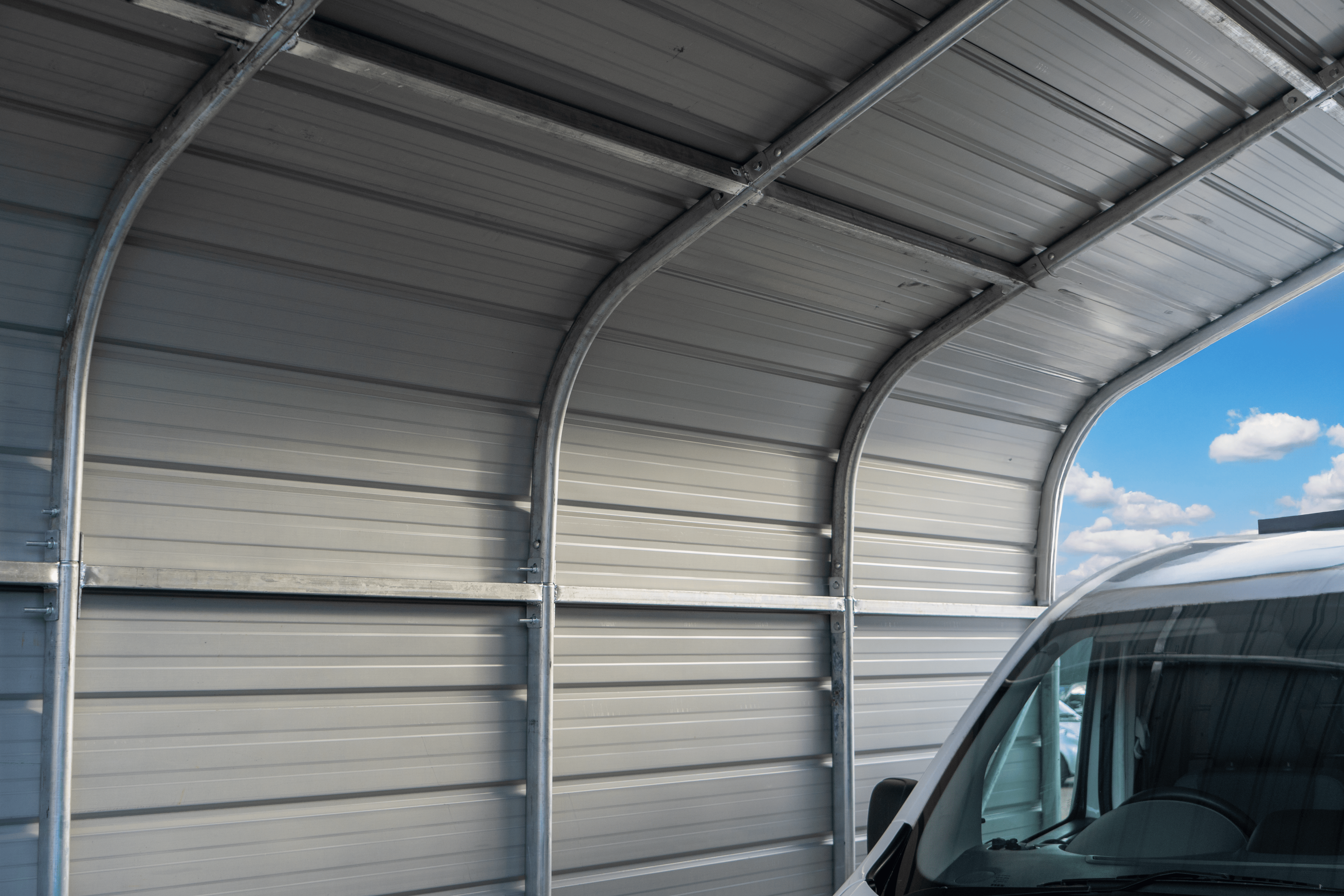 Cobertura para garagem