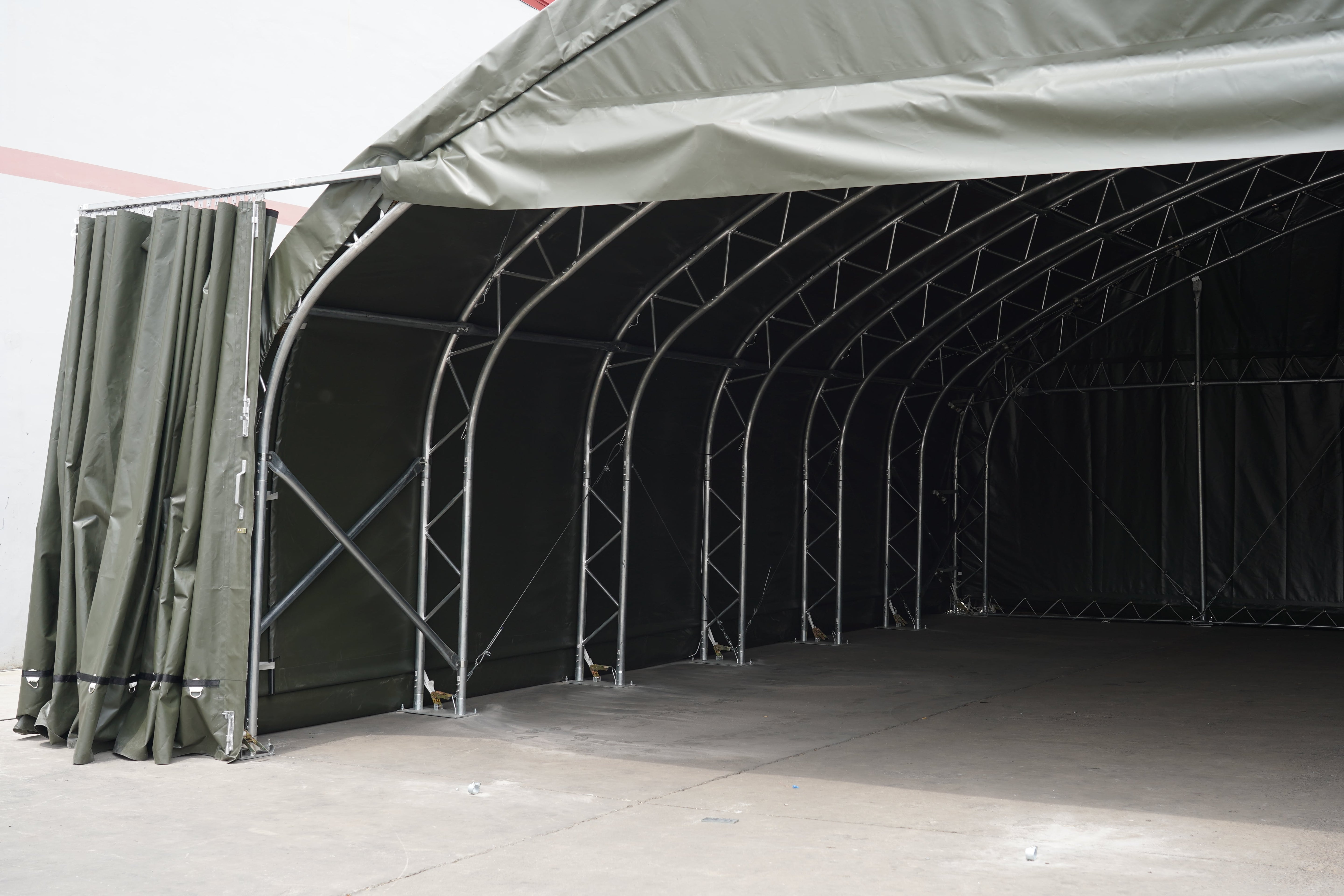 Hangar de aeronaves | Verde