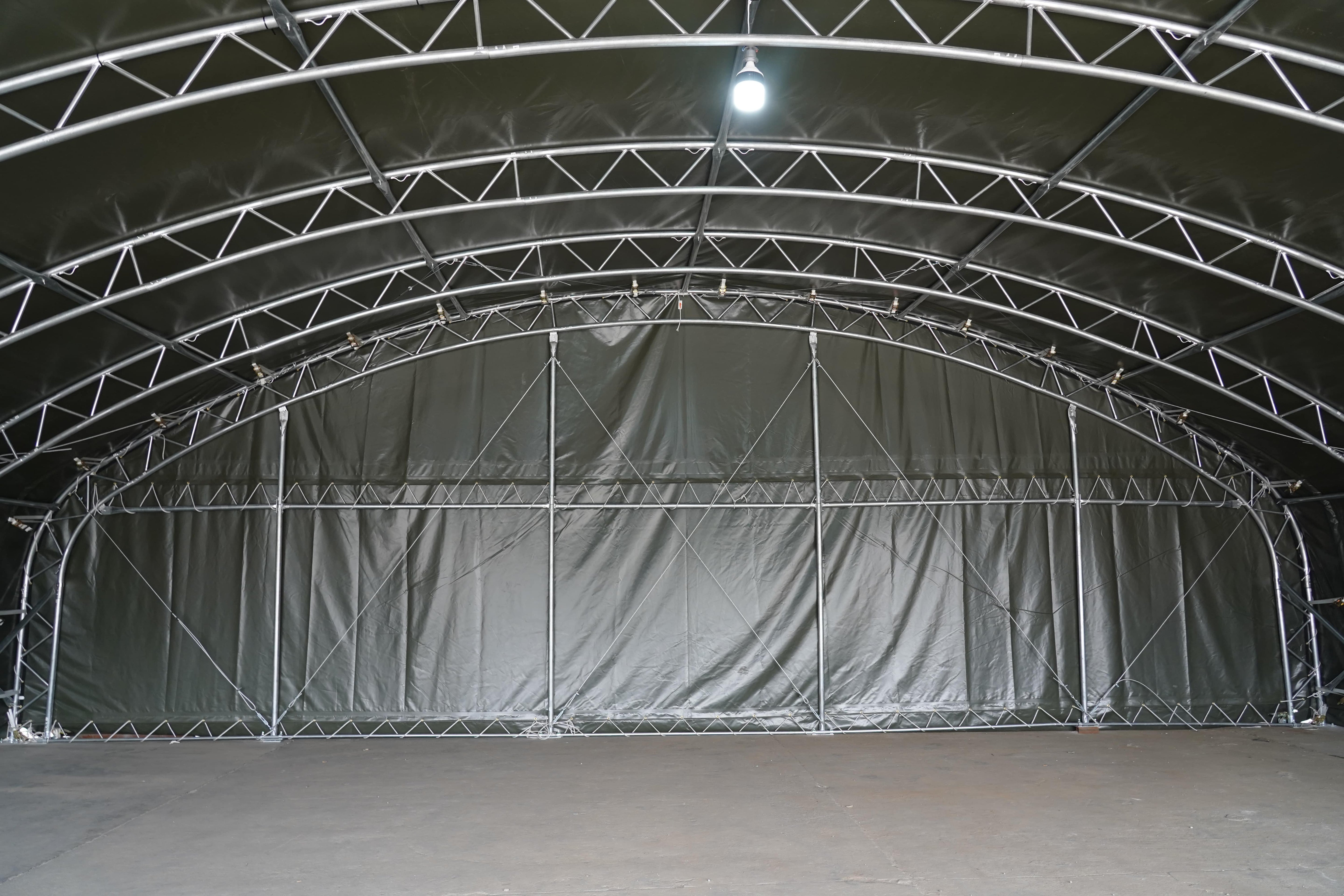 Hangar de aeronaves | Verde
