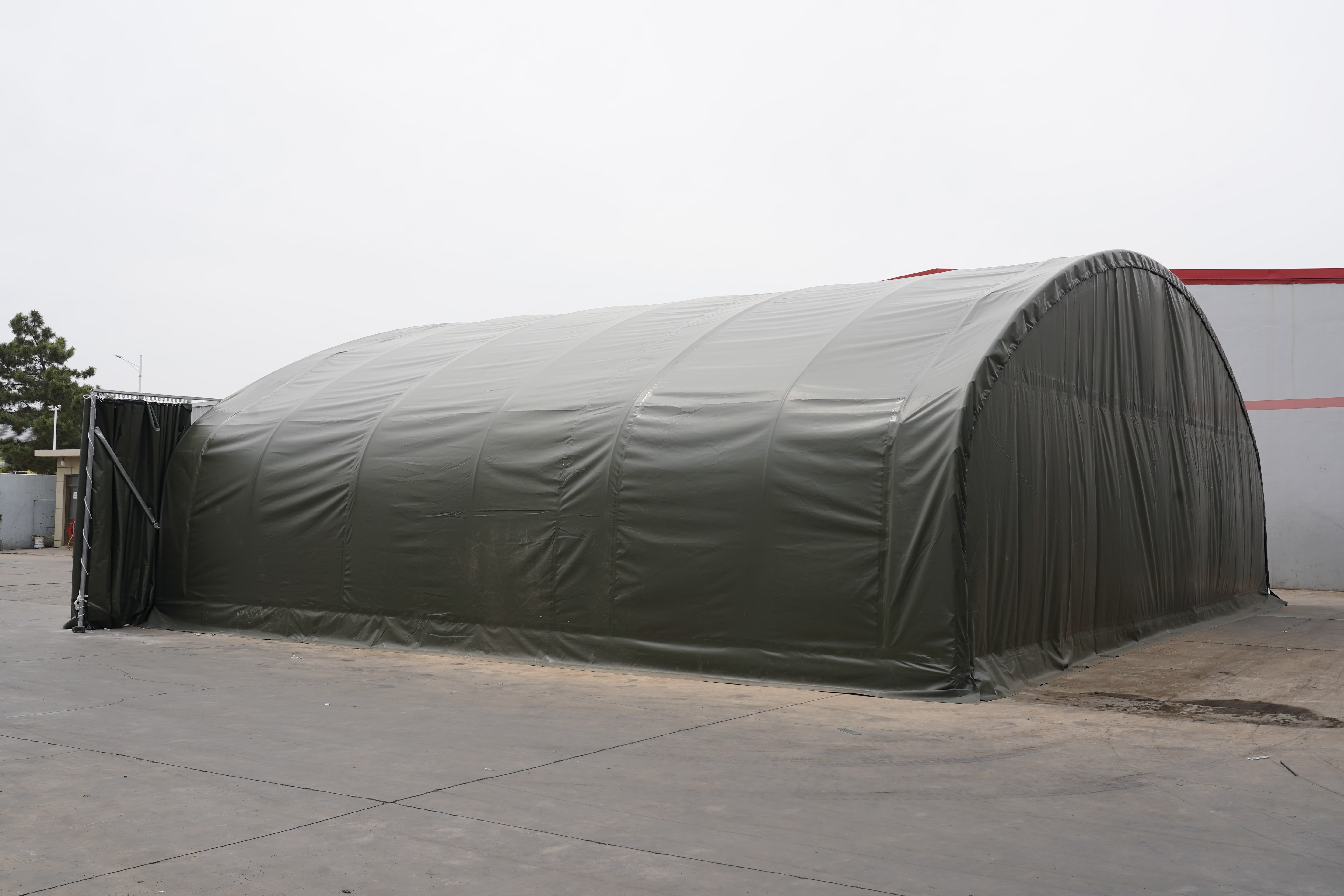 Hangar de aeronaves | Verde