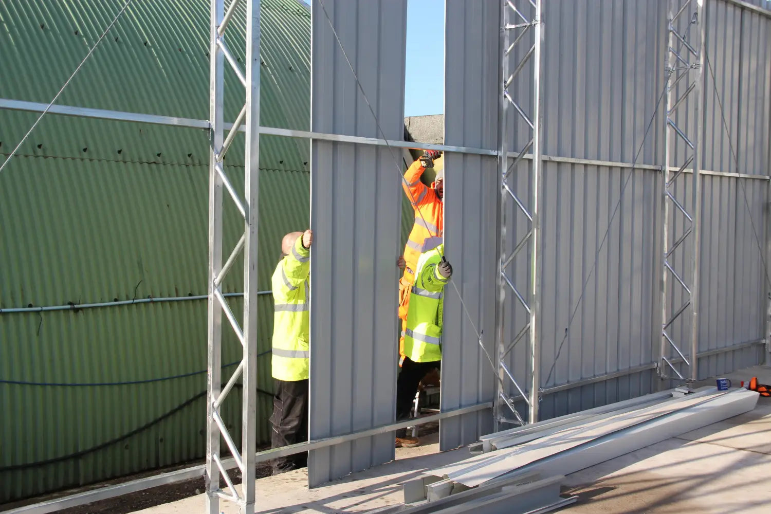 Warehouse Wall Partition