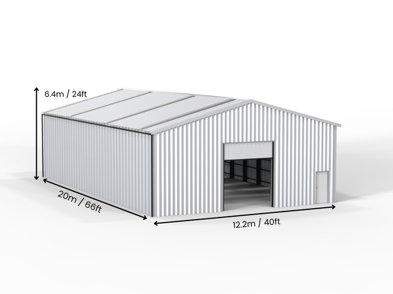 Edifícios Industriais de Aço Isolados