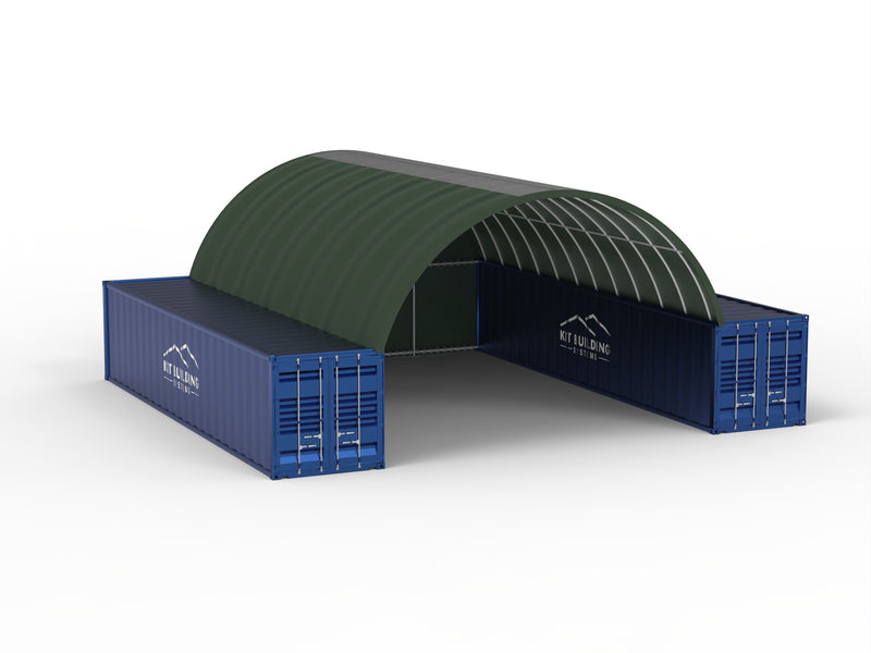 Coberturas para Contêiner - 26ft x 40ft x 10ft (8m x 12m x 3m)