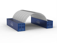 Coberturas para Contêineres - 26ft x 40ft x 10ft (8m x 12m x 3m)