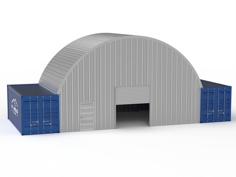 Coberturas de Contêiner de Aço - 33ft x 20ft x 12ft (10m x 6m x 3,6m)