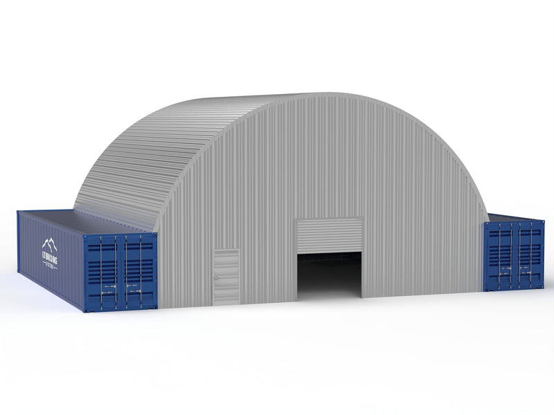 Coberturas de Contêiner de Aço - 10m x 12m x 3,6m (33ft x 40ft x 12ft)