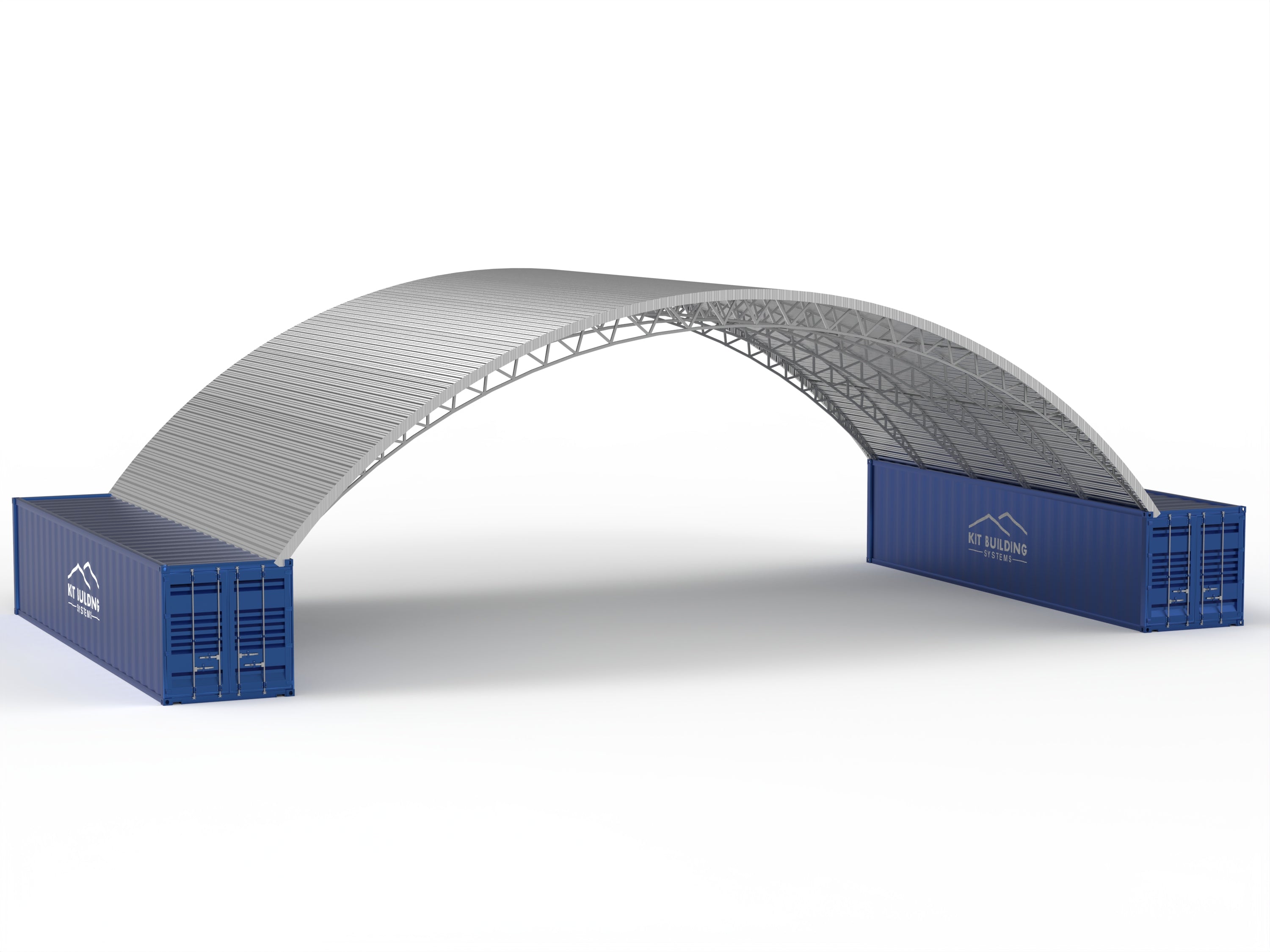 Coberturas de Contêiner de Aço - 40ft x 40ft x 15ft (12m x 12m x 4,5m)